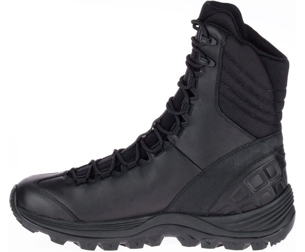 Merrell Boots Black - Thermo Rogue Tactical Waterproof Ice+ - Womens 48QEWKUIH